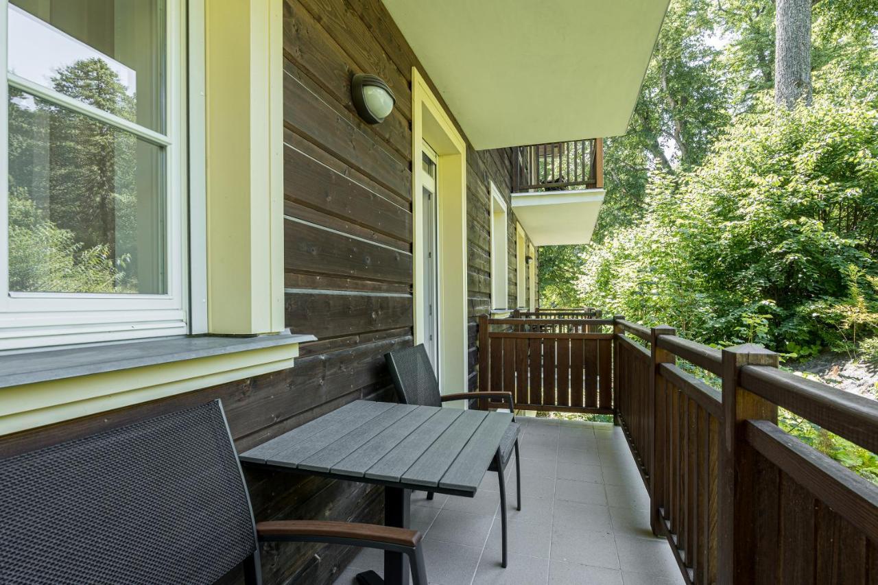 Hubertus Karlova Studánka Aparthotel Exterior foto