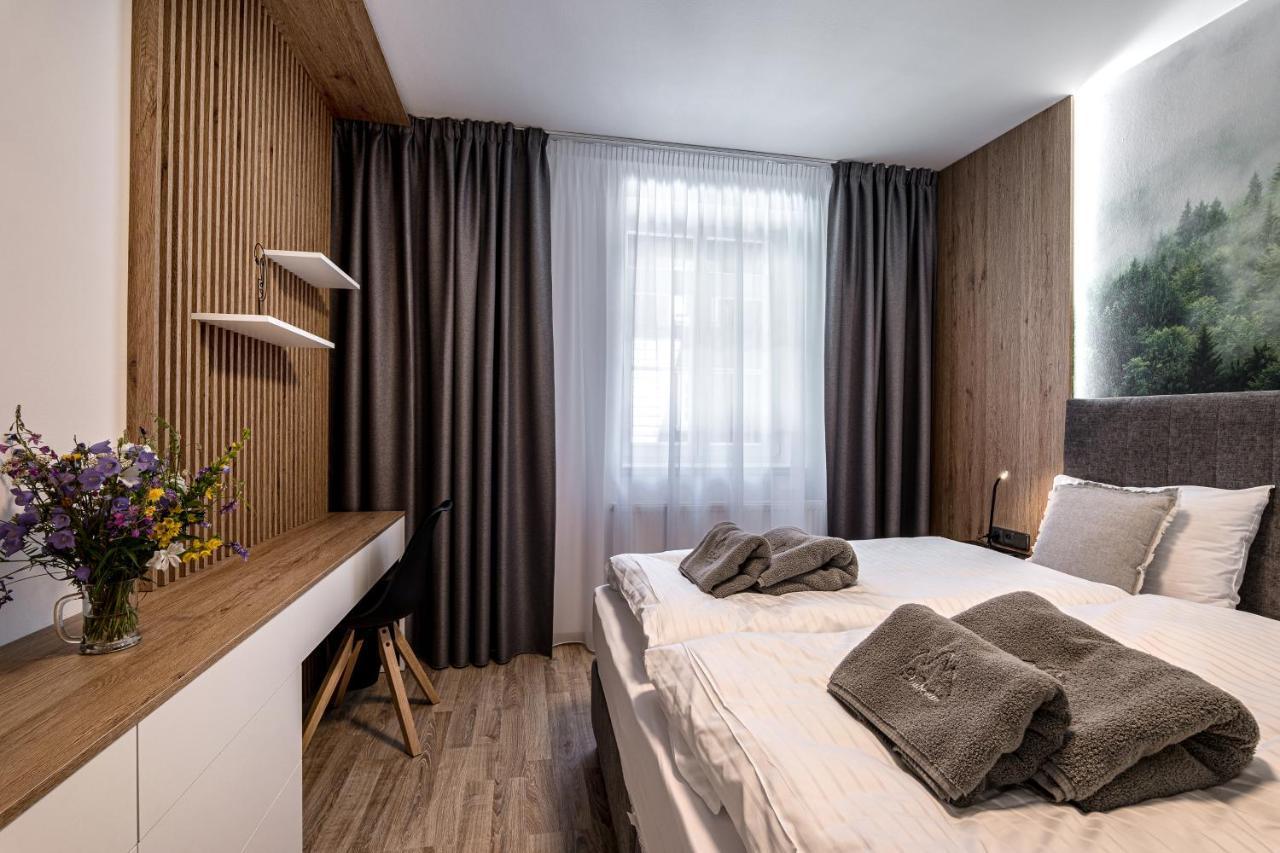 Hubertus Karlova Studánka Aparthotel Exterior foto