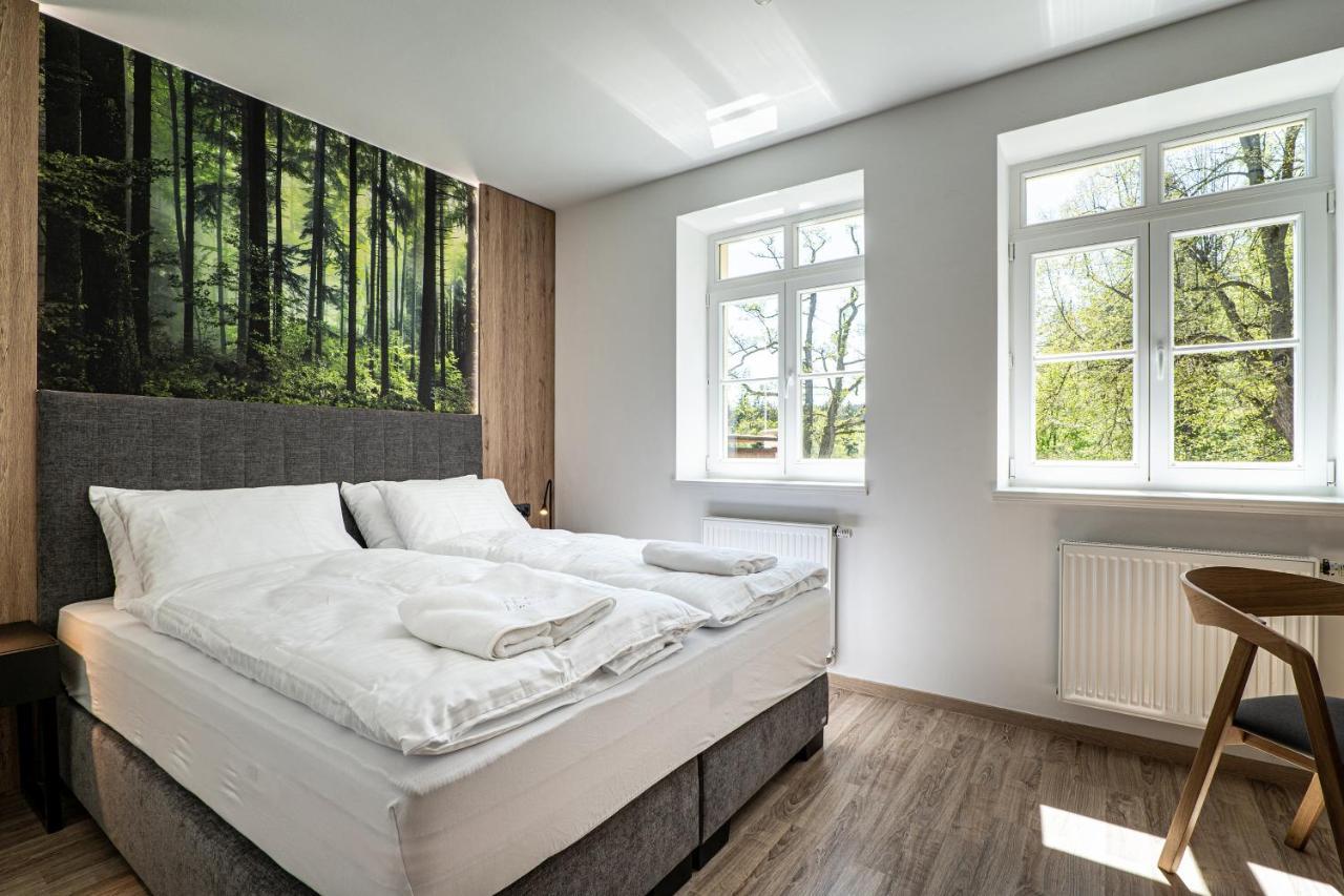 Hubertus Karlova Studánka Aparthotel Exterior foto